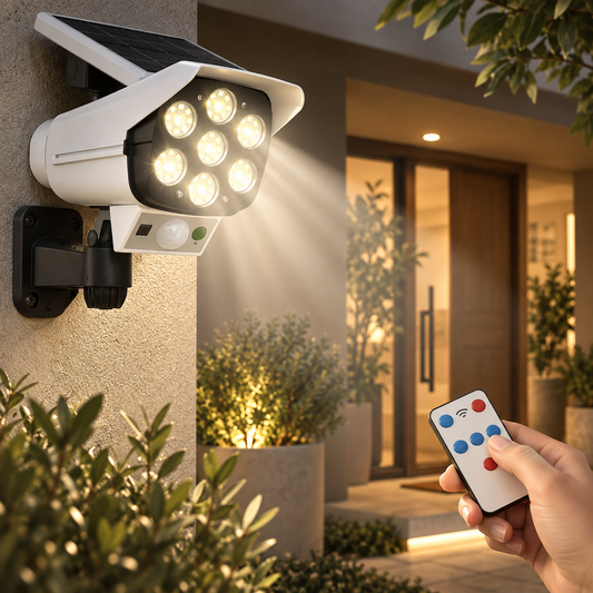 Lumix™ | Foco Solar Inteligente con Sensor de Movimiento