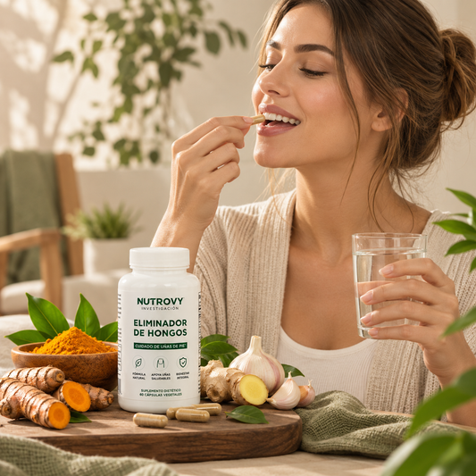 Nutrovy™ | Eliminador de Hongos Natural en Cápsulas